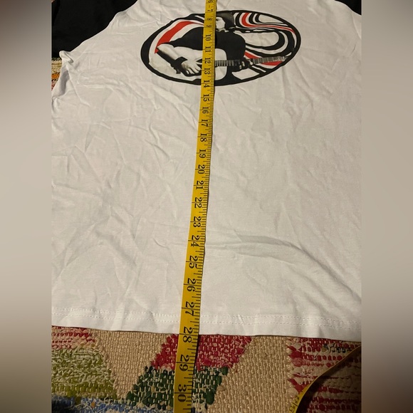 🔪 🖤 Elliot Smith Figure 8 3/4 Sleeve Raglan Shirt US L Kill Rock Stars 🖤🔪 - Picture 4 of 6